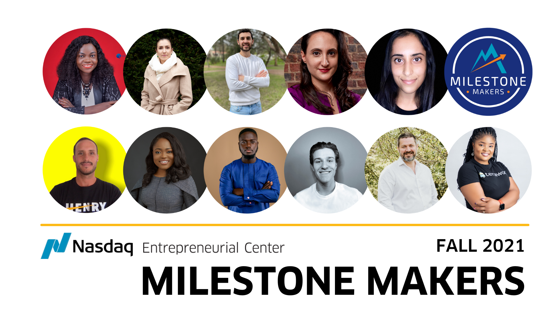 Milestone Makers Fall 2021 Cohort