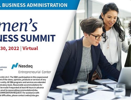 Women’s Business Summit Resources with the SBA and Nasdaq Entrepreneurial Center